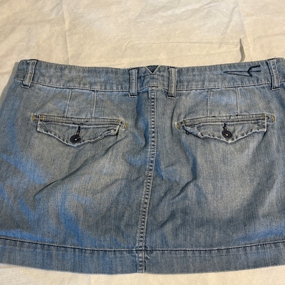 American Eagle Outfitters Blue Denim Skirt - Picture 5 of 7